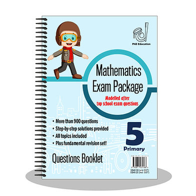 Primary 5 Mathematics Exam Package