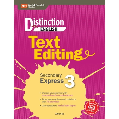 Distinction in English: Text Editing Sec 3 Express