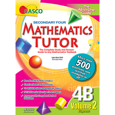Sec Mathematics Tutor 4B Volume 2