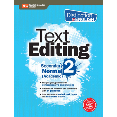 Distinction in English: Text Editing Sec 2 N(A)