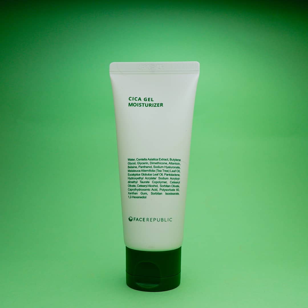 cica gel moisturizer