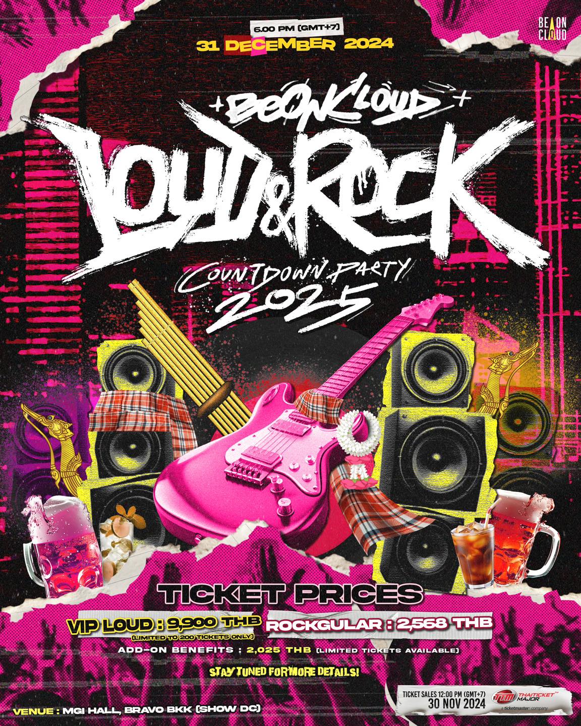 BeOnCloud LOUD & ROCK Countdown Party 2025