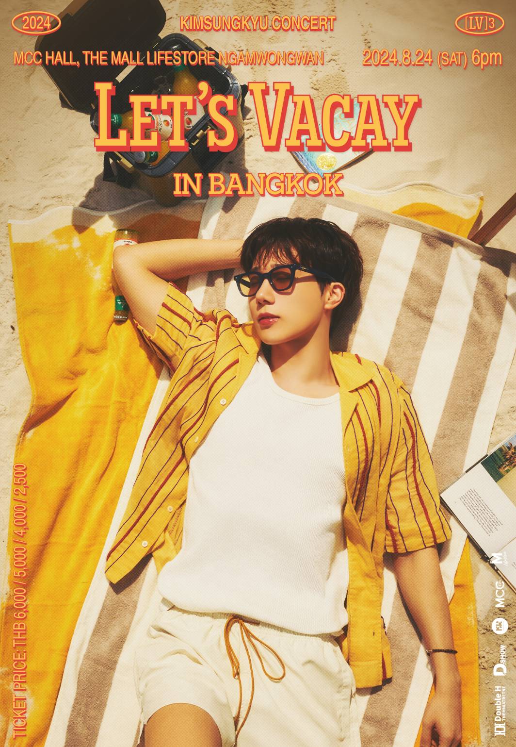 2024 KIM SUNG KYU CONCERT [LV3 : Let's Vacay] TOUR IN BANGKOK 