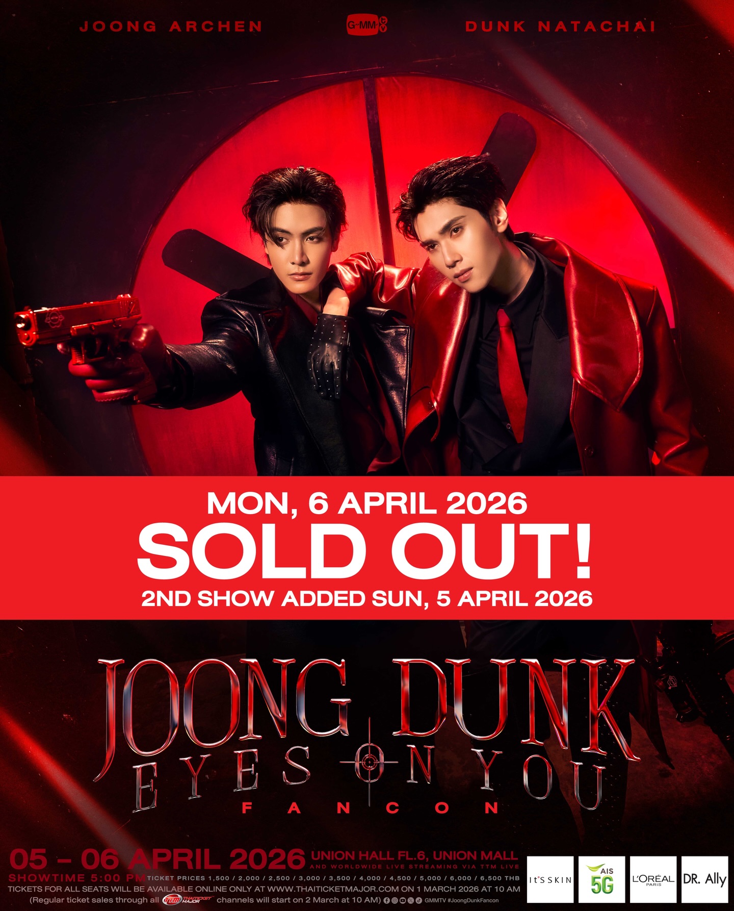[ 5 Apr ] JOONG DUNK EYES ON YOU FANCON