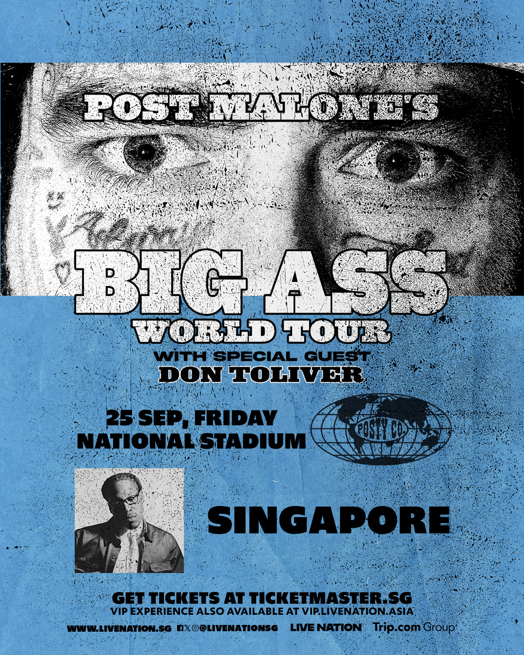 [ Singapore ] Post Malone Presents The BIG ASS Stadium World Tour