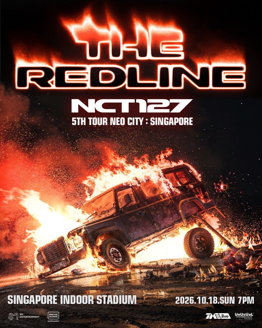 NCT 127 5TH TOUR 'NEO CITY : SINGAPORE - THE REDLINE