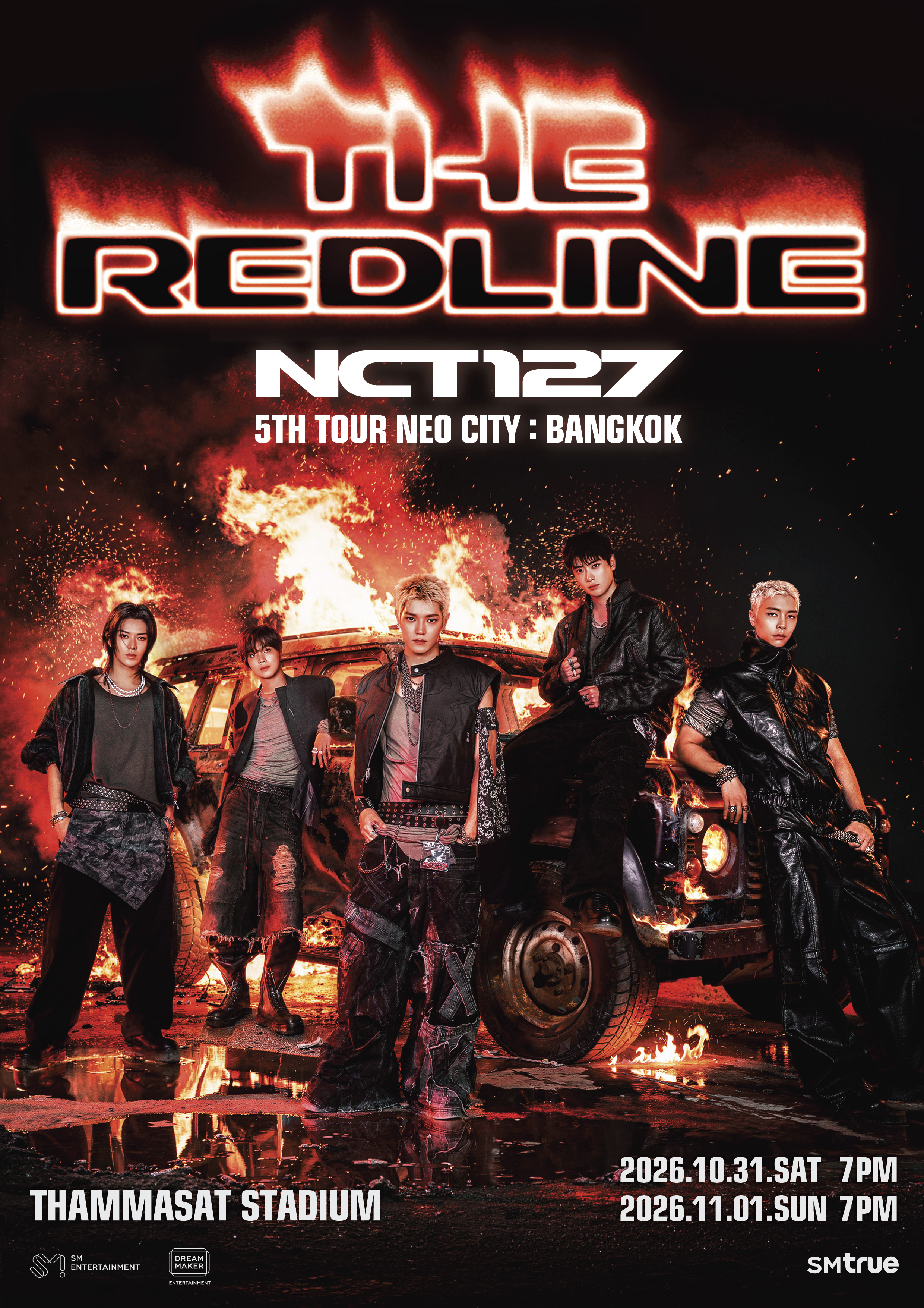 [ 31 Oct ] NCT 127 5TH TOUR NEO CITY : BANGKOK - THE REDLINE