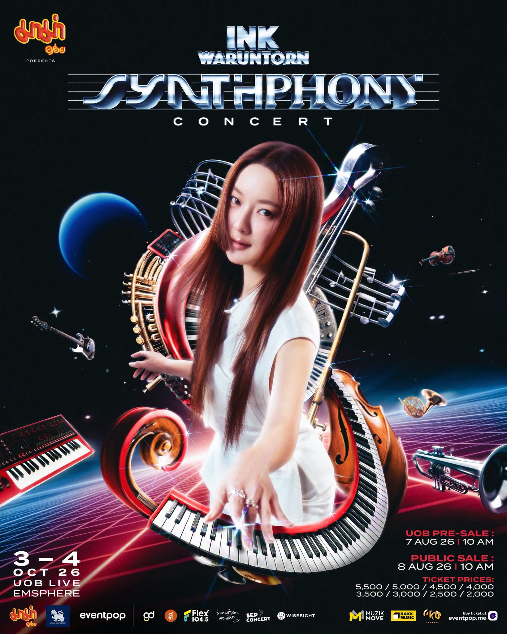 [ 3 Oct ] INK WARUNTORN 'Synthphony' Concert