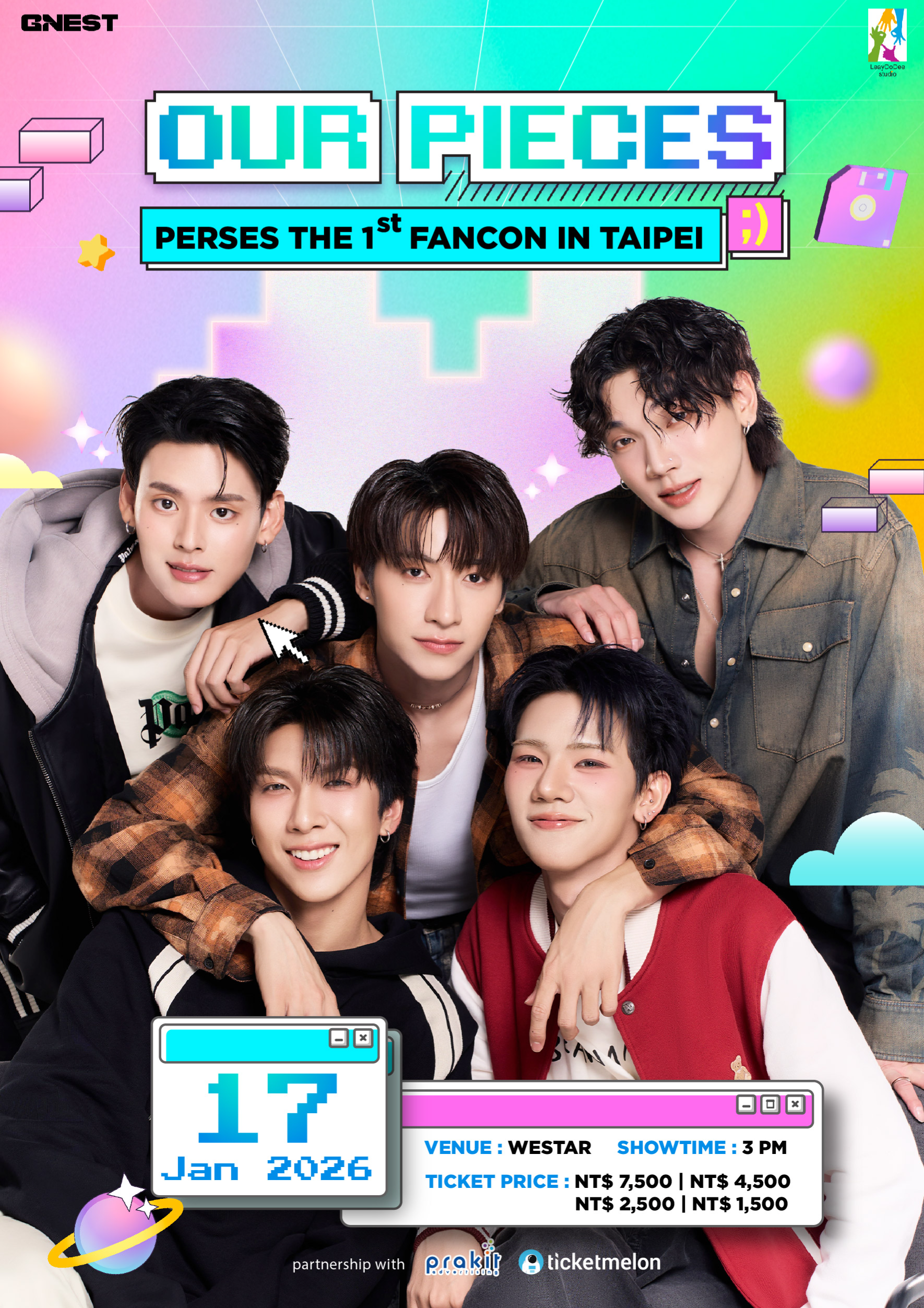 OUR PIECES - PERSES The 1st Fancon in Taipei