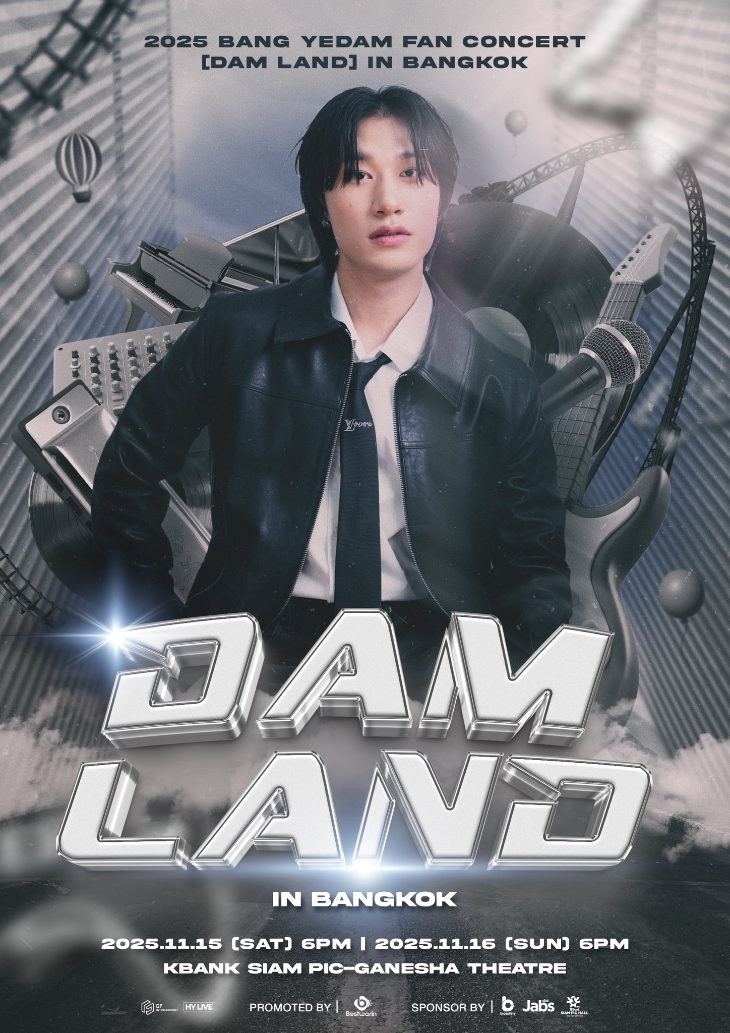 [15 NOV] 2025 BANG YEDAM FAN CONCERT [DAM LAND] IN BANGKOK