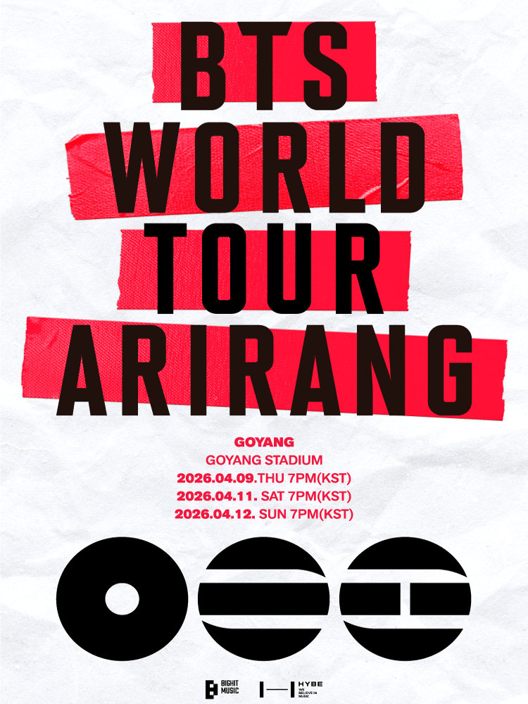 [ 9 Apr ] BTS WORLD TOUR ‘ARIRANG’ IN GOYANG
