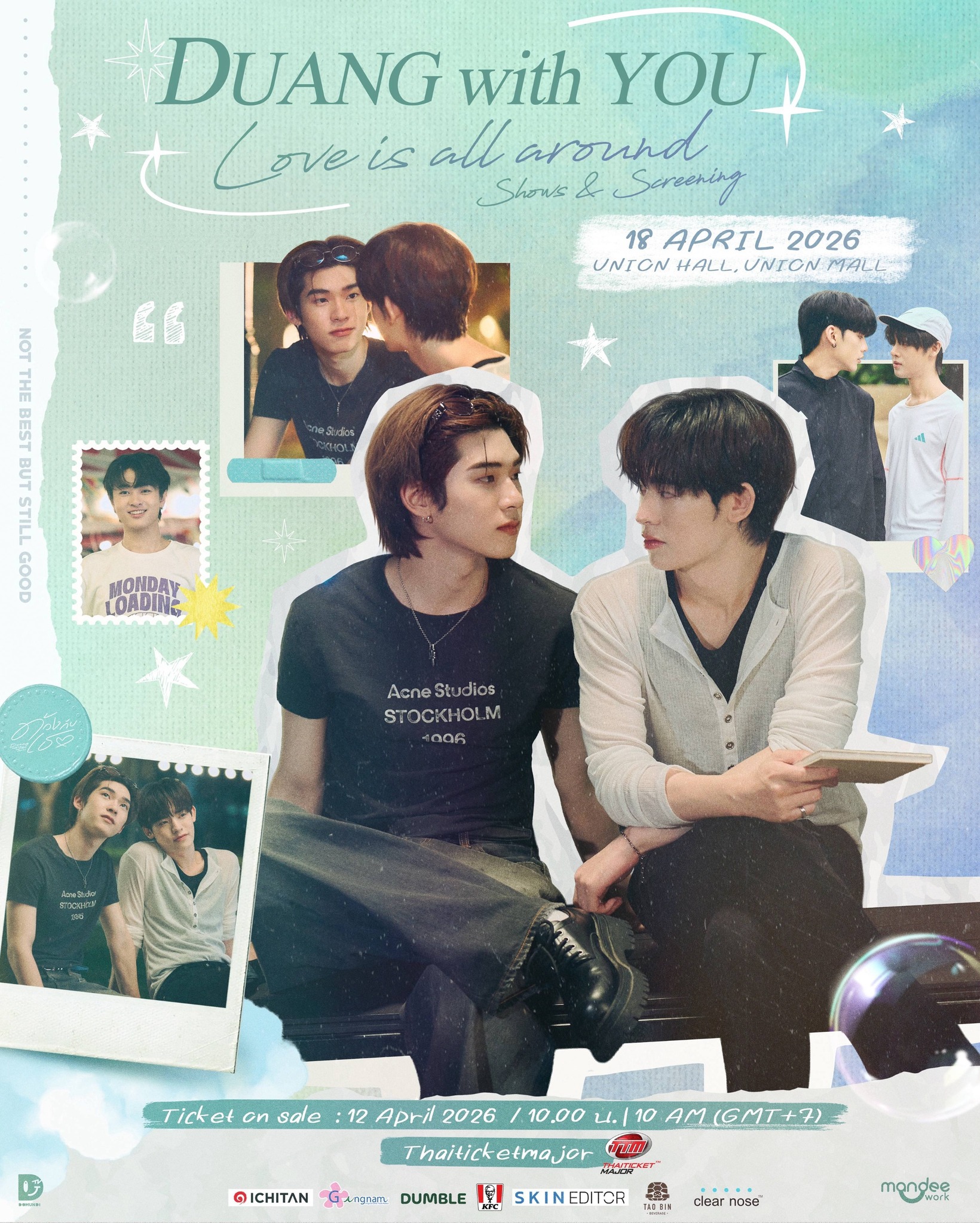 DUANG WITH YOU “Love is all around” Show & Screening