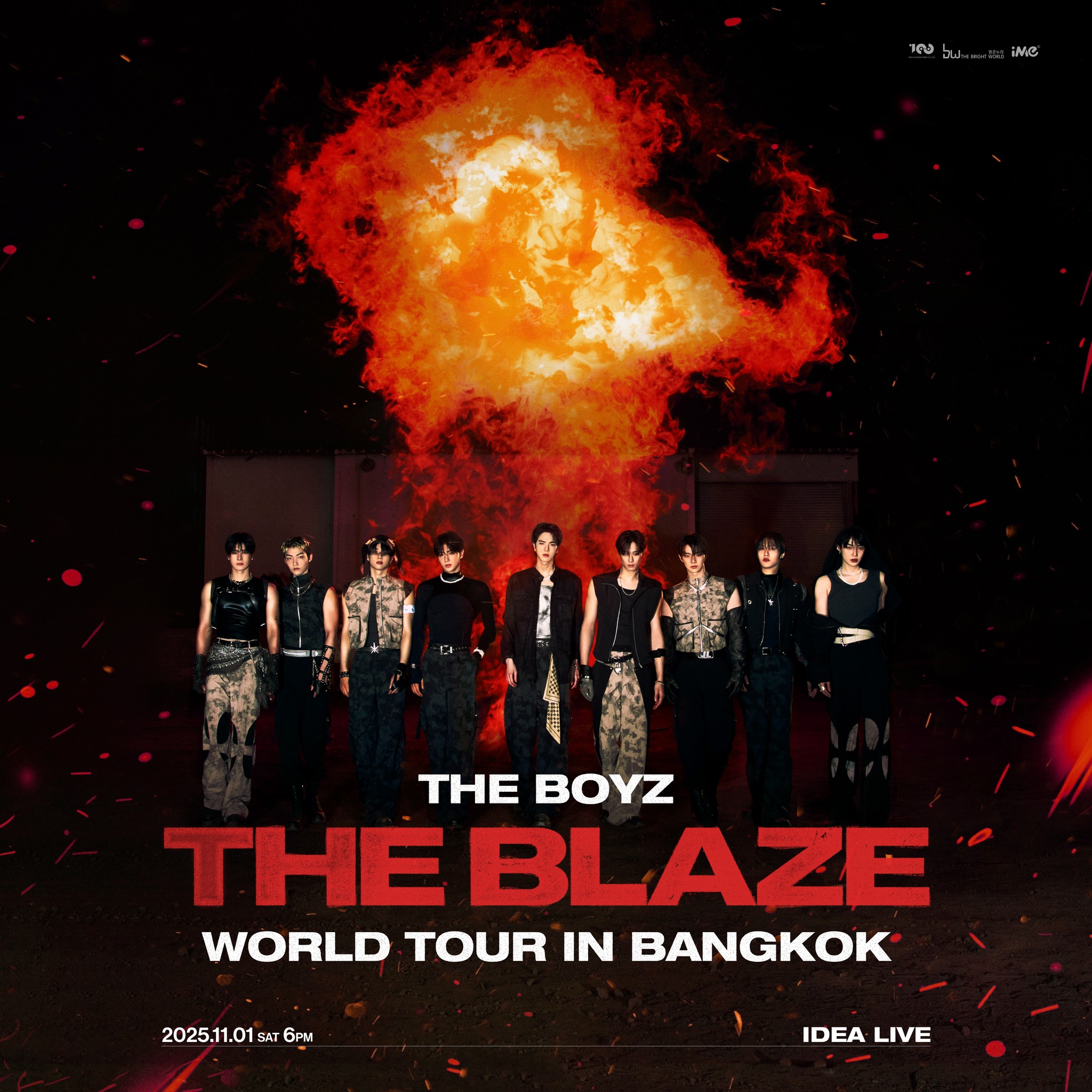 THE BOYZ <THE BLAZE> WORLD TOUR IN BANGKOK
