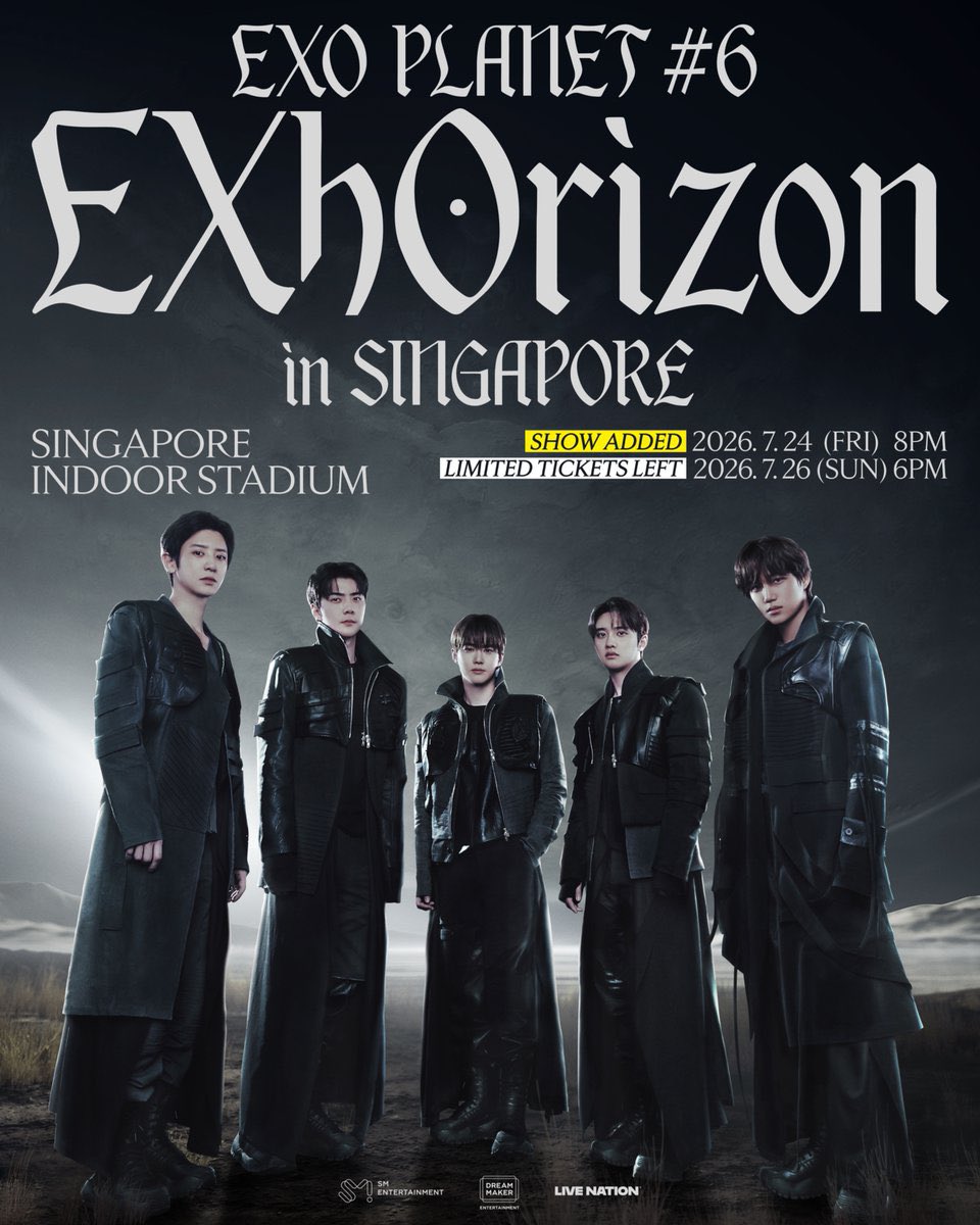 [ 24 July ] EXO PLANET #6 - EXhOrizon in SINGAPORE