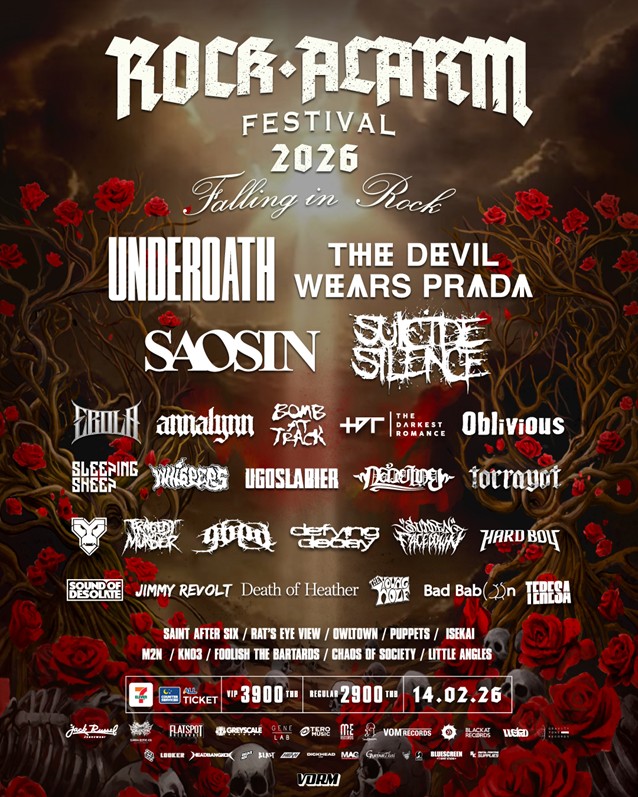 ROCK ALARM FESTIVAL 2026 : Falling in Rock