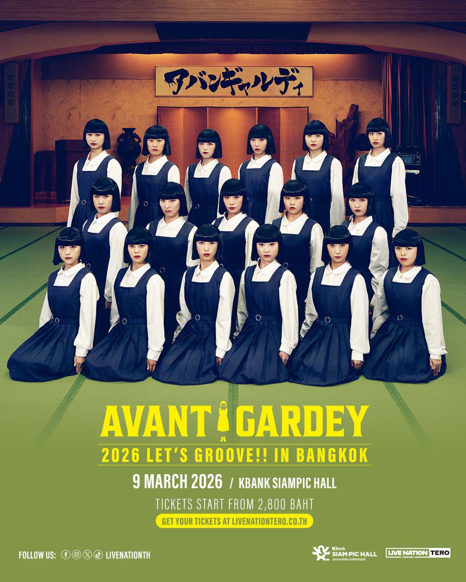 AVANTGARDEY 2026 LET’S GROOVE!! IN Bangkok