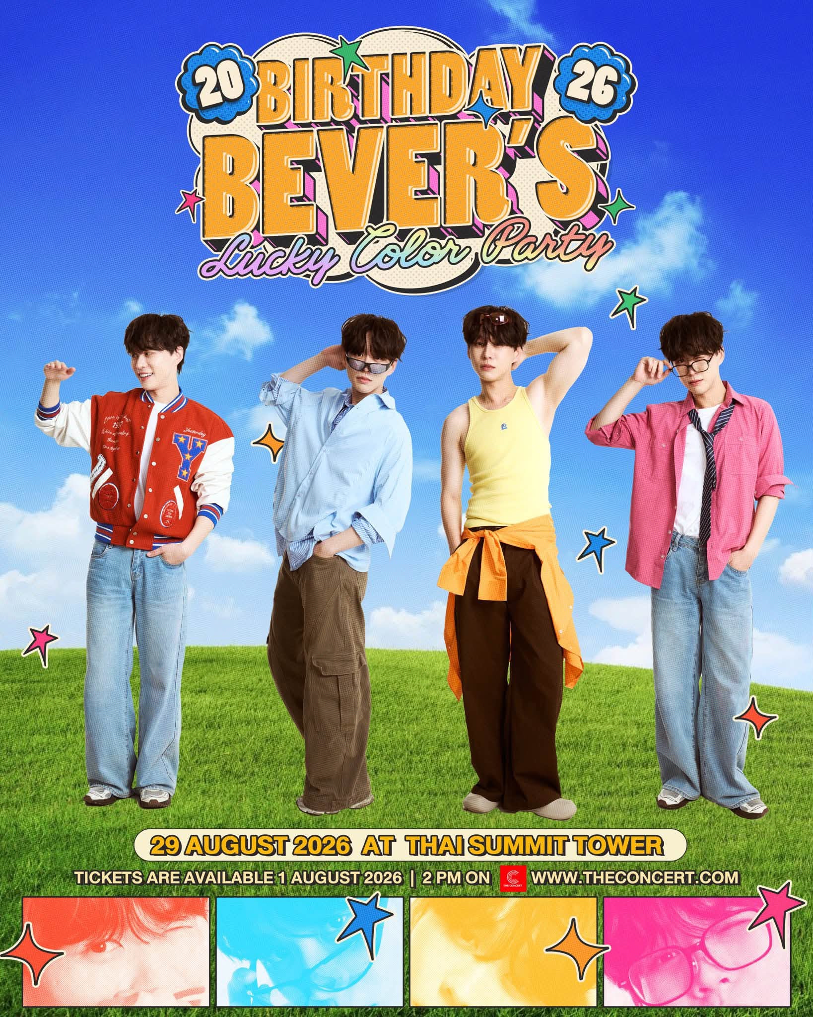 Bever’s Birthday Lucky Color Party 2026
