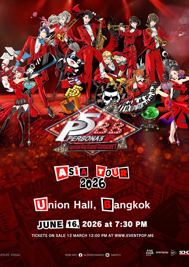 PERSONA 5 Special Big Band Concert Asia Tour 2026