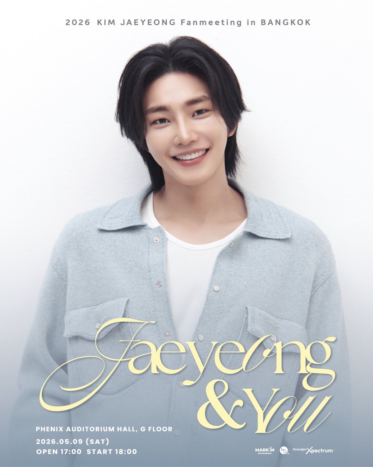 2026 KIM JAEYEONG FANMEETING IN BANGKOK <Jaeyeong & You>