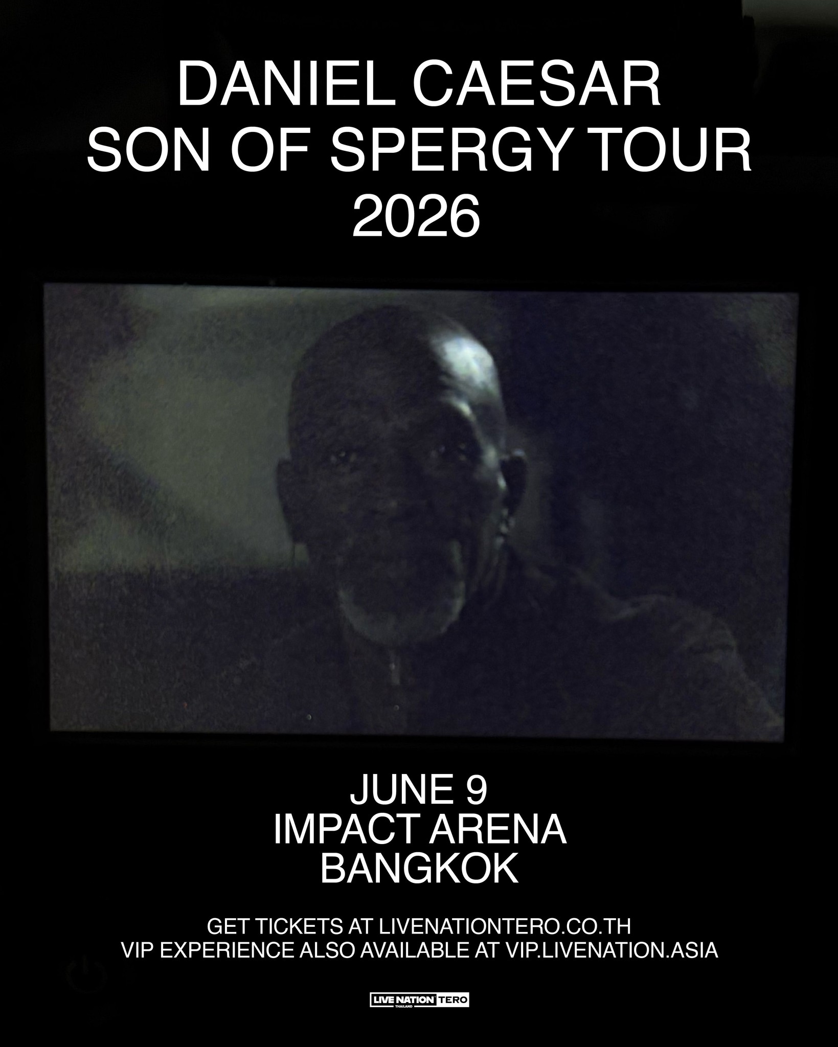 Daniel Caesar - Son of Spergy Tour in Bangkok