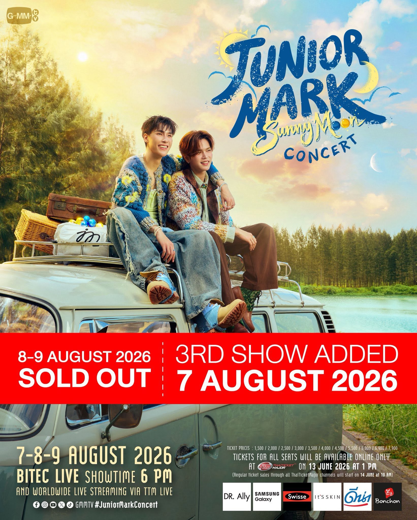 [ 7 Aug ] JUNIOR MARK SunnyMoon CONCERT