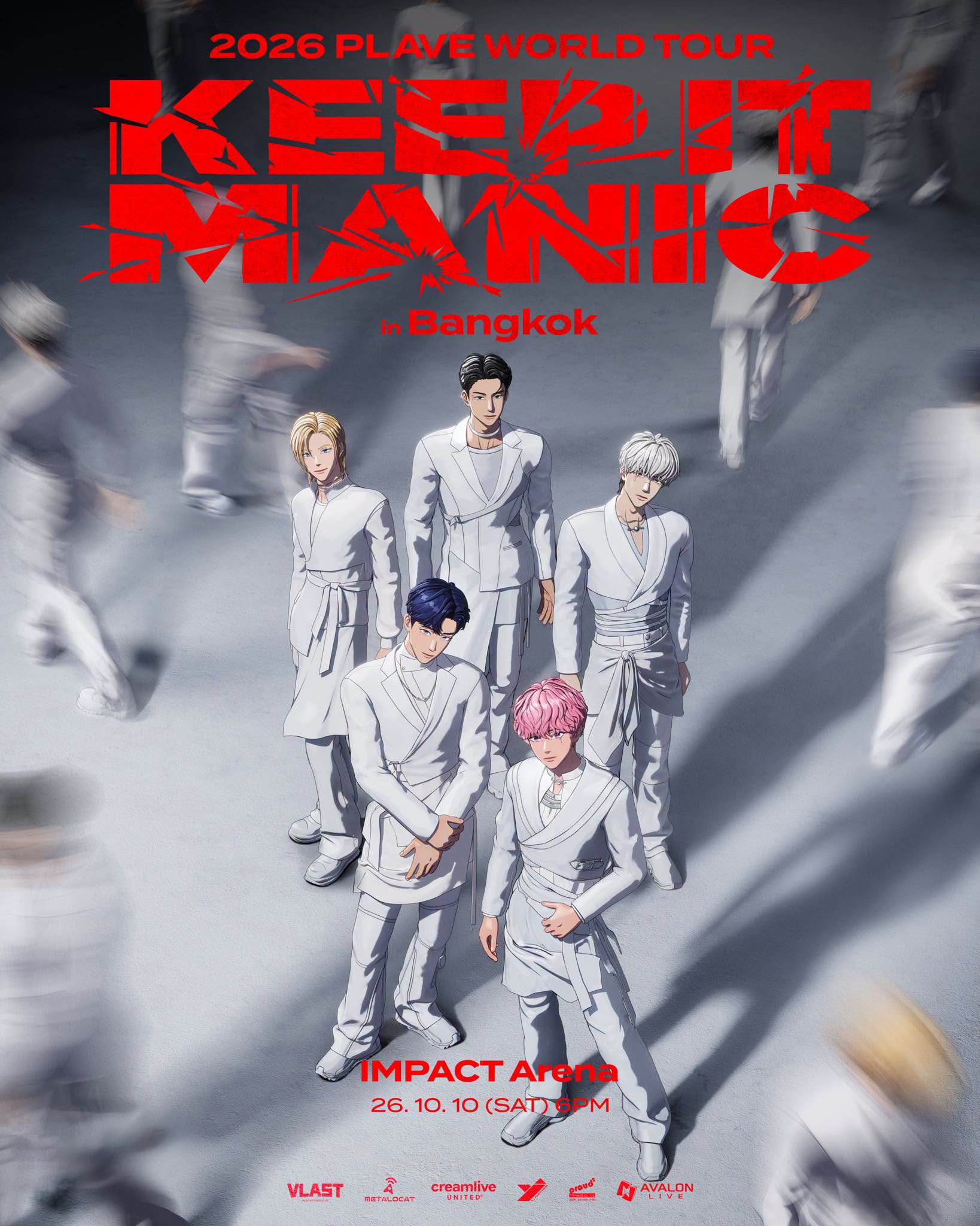 2026 PLAVE World Tour [KEEP IT MANIC] in Bangkok