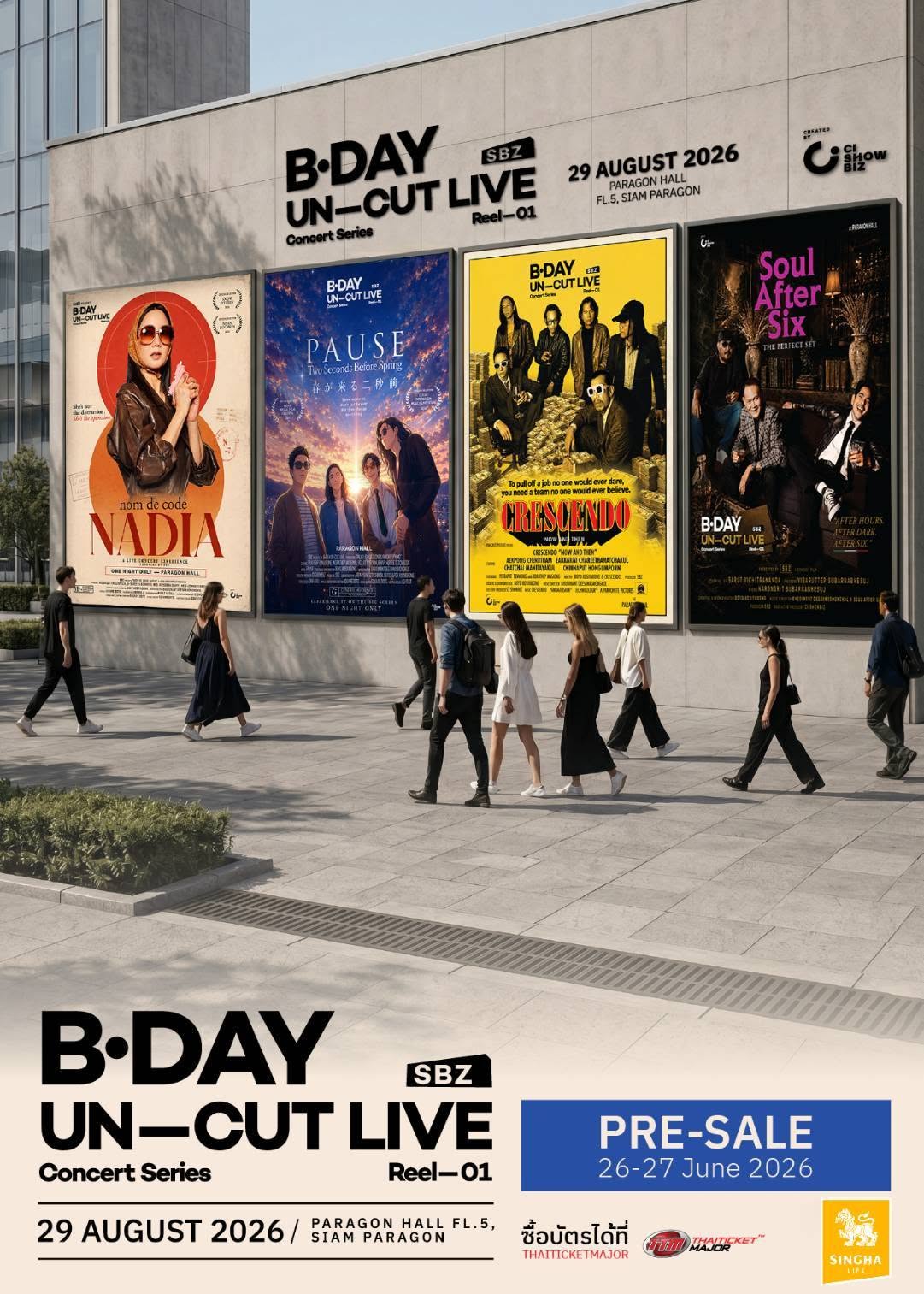 B.DAY SBZ UNCUT LIVE! Reel 01