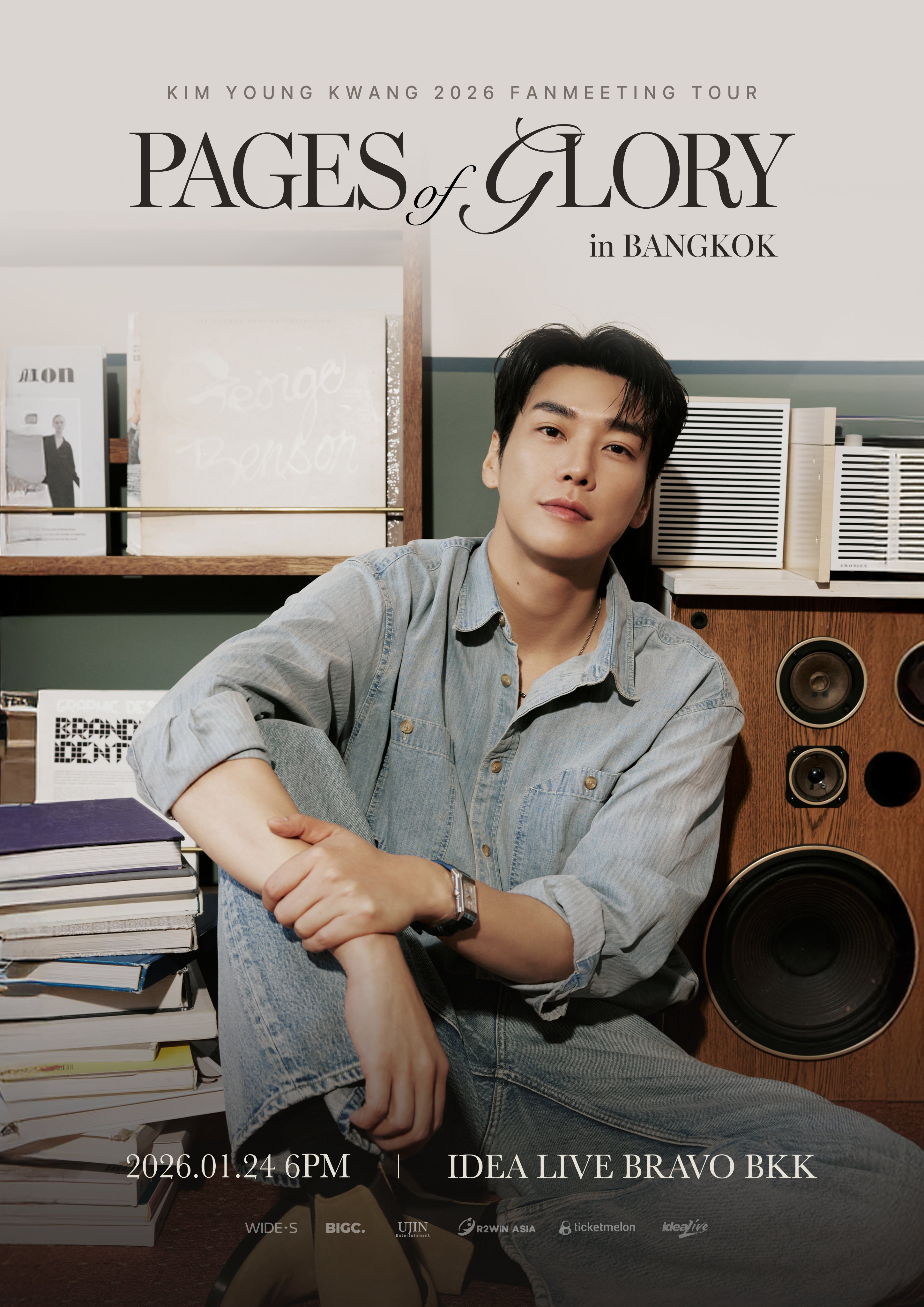 KIM YOUNG KWANG 2026 Fanmeeting Tour [Pages of Glory] in BANGKOK