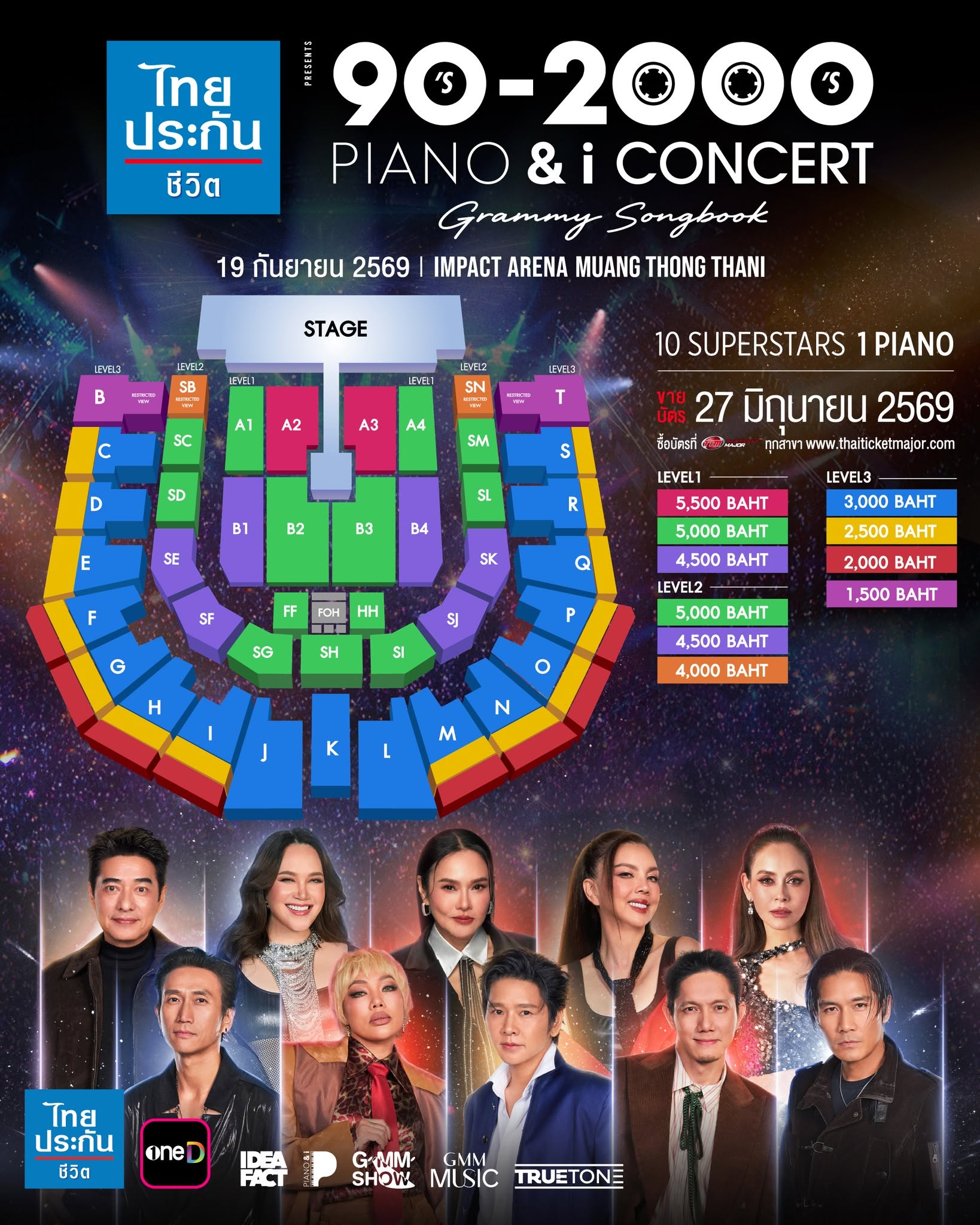 [ 19 Sep ] 90’s-2000’s PIANO & i CONCERT : Grammy Songbook