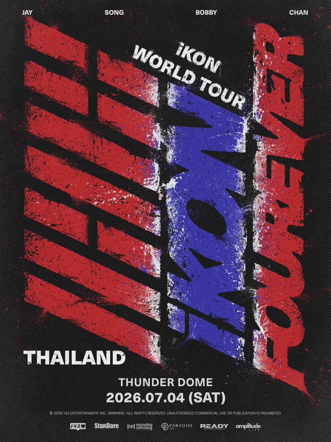iKON FOUREVER WORLD TOUR IN THAILAND