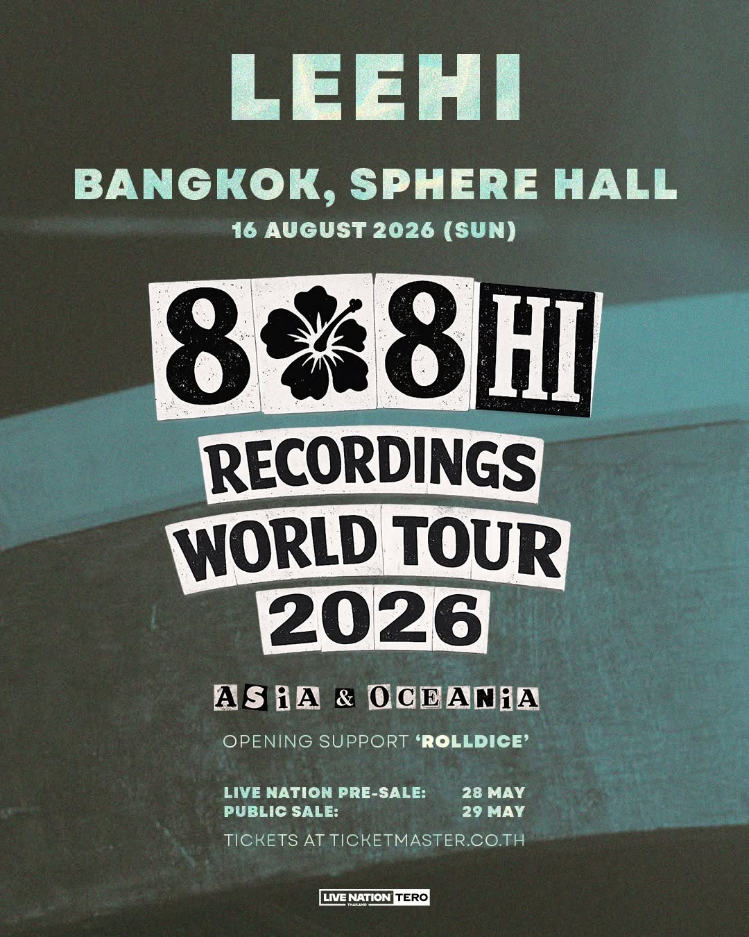 LEEHI & 808 HI RECORDINGS WORLD TOUR 2026 IN BANGKOK