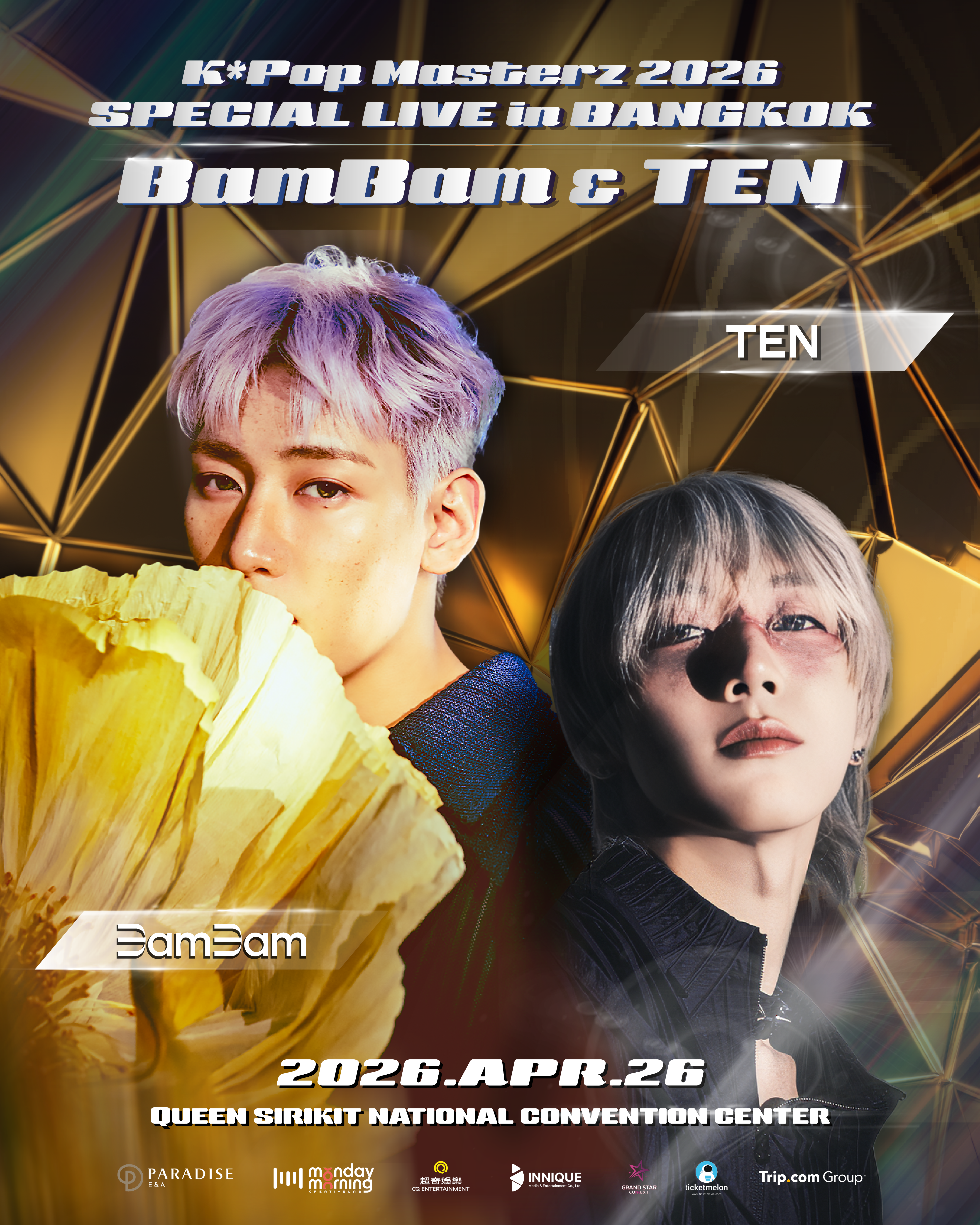 K-Pop Masterz 2026 SPECIAL LIVE IN BANGKOK - BAMBAM & TEN