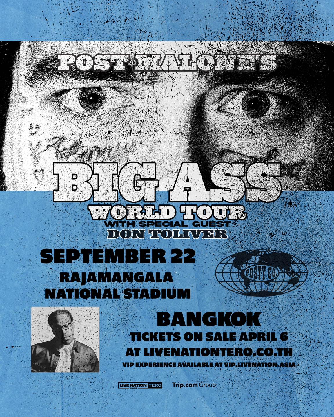 [ BKK ] Post Malone Presents The BIG ASS Stadium World Tour