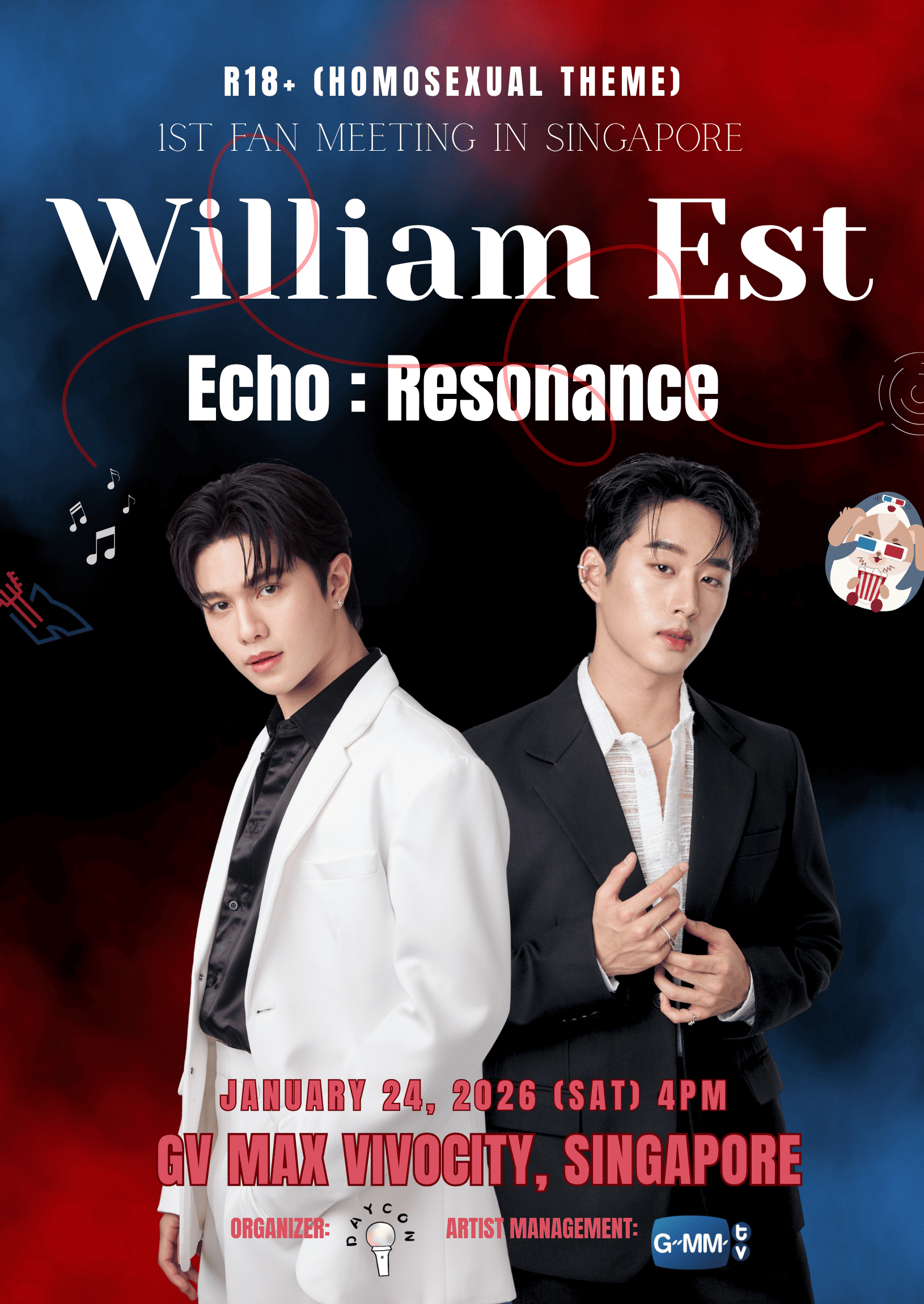WilliamEst 1st Fan Meeting in Singapore