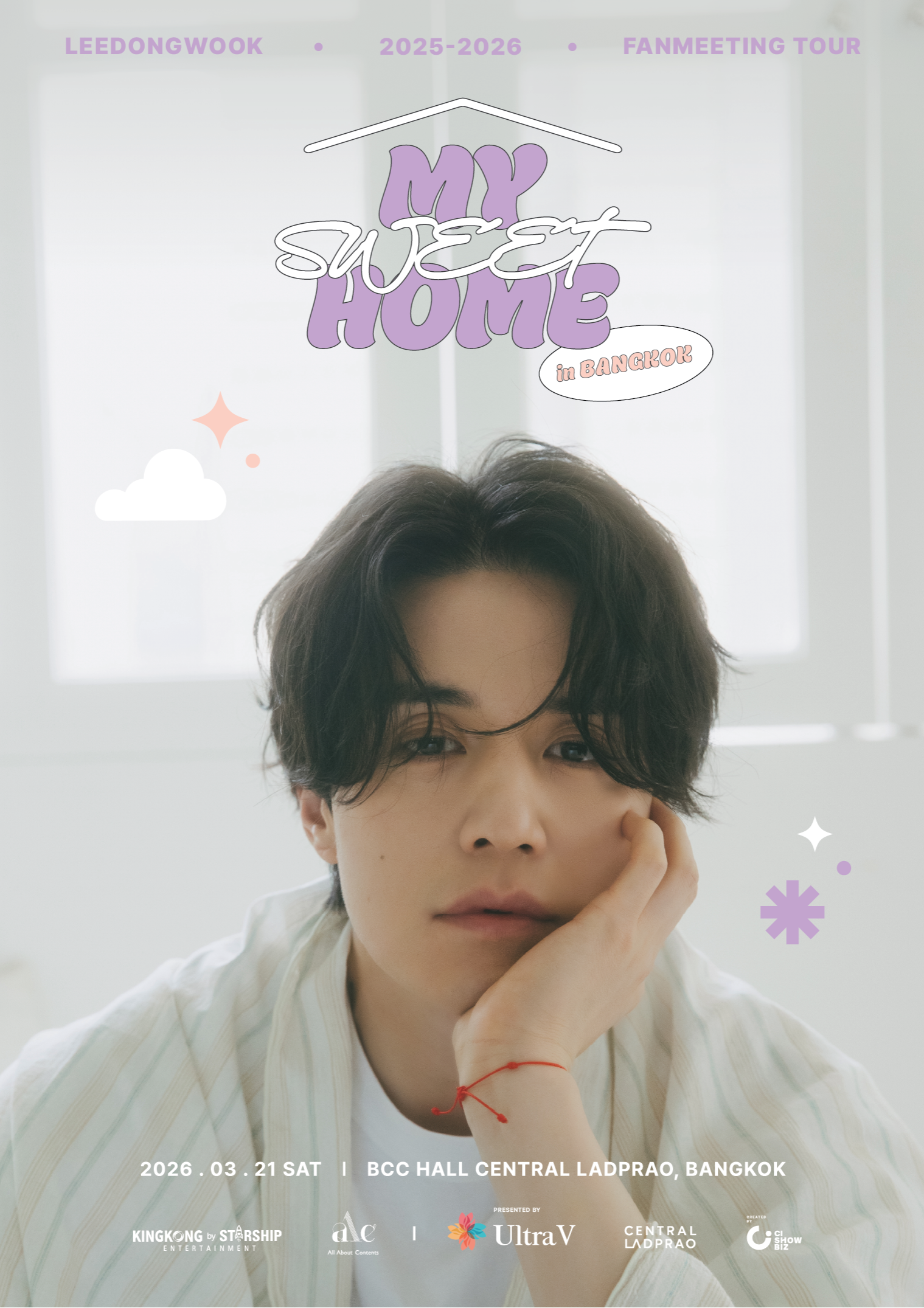 LEE DONG WOOK 2025-2026 FANMEETING TOUR [MY SWEET HOME] in Bangkok 2026