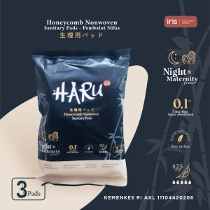 Haru Sanitary Pad 3 - Pembalut Wanita