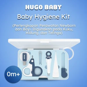 Hugo Baby Hygiene Kit (HB-208C) / Perawatan Kuku Hidung Telinga Bayi
