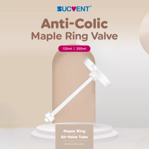 SUCVENT Bottle Accessories - Maple Leaf Ring And Air Valve Tube