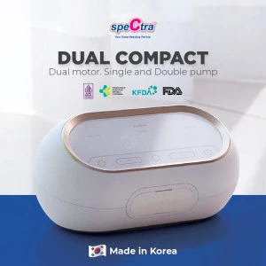 Spectra Dual Compact Electric Breastpump - Pompa Asi Elektrik Ganda