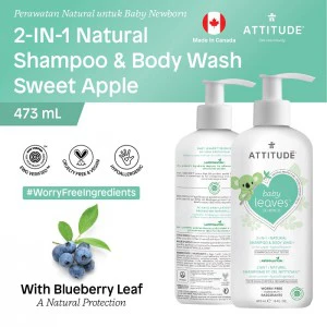 Baby Leaves 2 In 1 Natural Shampoo & Body Wash