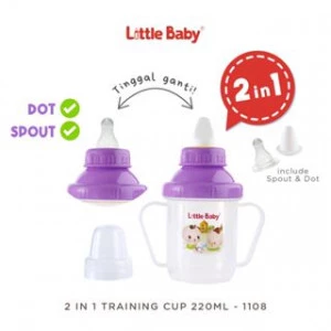 Little Baby - Training Cup Dot & Spout 2in1 TC1122