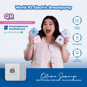 Spectra QR Double Electric Breastpump - Pompa Asi Elektrik Ganda