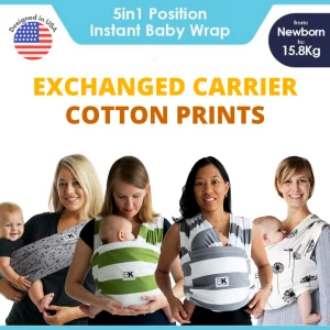 (Exchanged Carrier) - Baby K'tan Carrier - Print