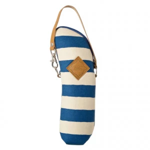 Insulation Pouch Denim Blue (Stripes & Dots)