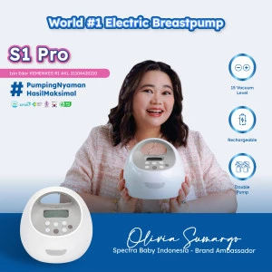 Spectra S1Pro Double Electric Breastpump - Pompa Asi Elektrik Ganda - Pompa Asi (8809108017284)