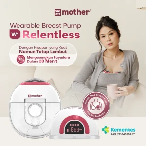 Wearable Breast Pump W1 - Relentless - Pompa Asi Elektrik Wireless | Portable | Handsfree