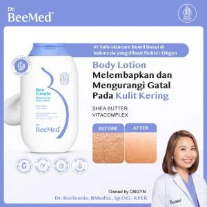 Bee Gentle Moisturizing Body Lotion 200g - Pelembab Kulit Kering Ibu Hamil & Menyusui BPOM