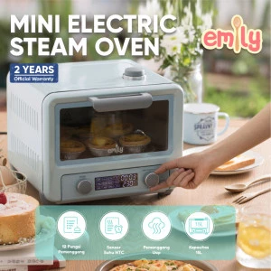 Emily Electric Mini Steam Oven 15L / Oven Listrik