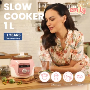 Emily Slow Cooker Claypot 1L / Baby & Family Food Maker - (14040492)