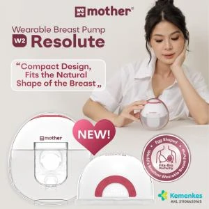 Wearable Breast Pump W2 - Resolute - Pompa Asi Elektrik Wireless | Portable | Handsfree